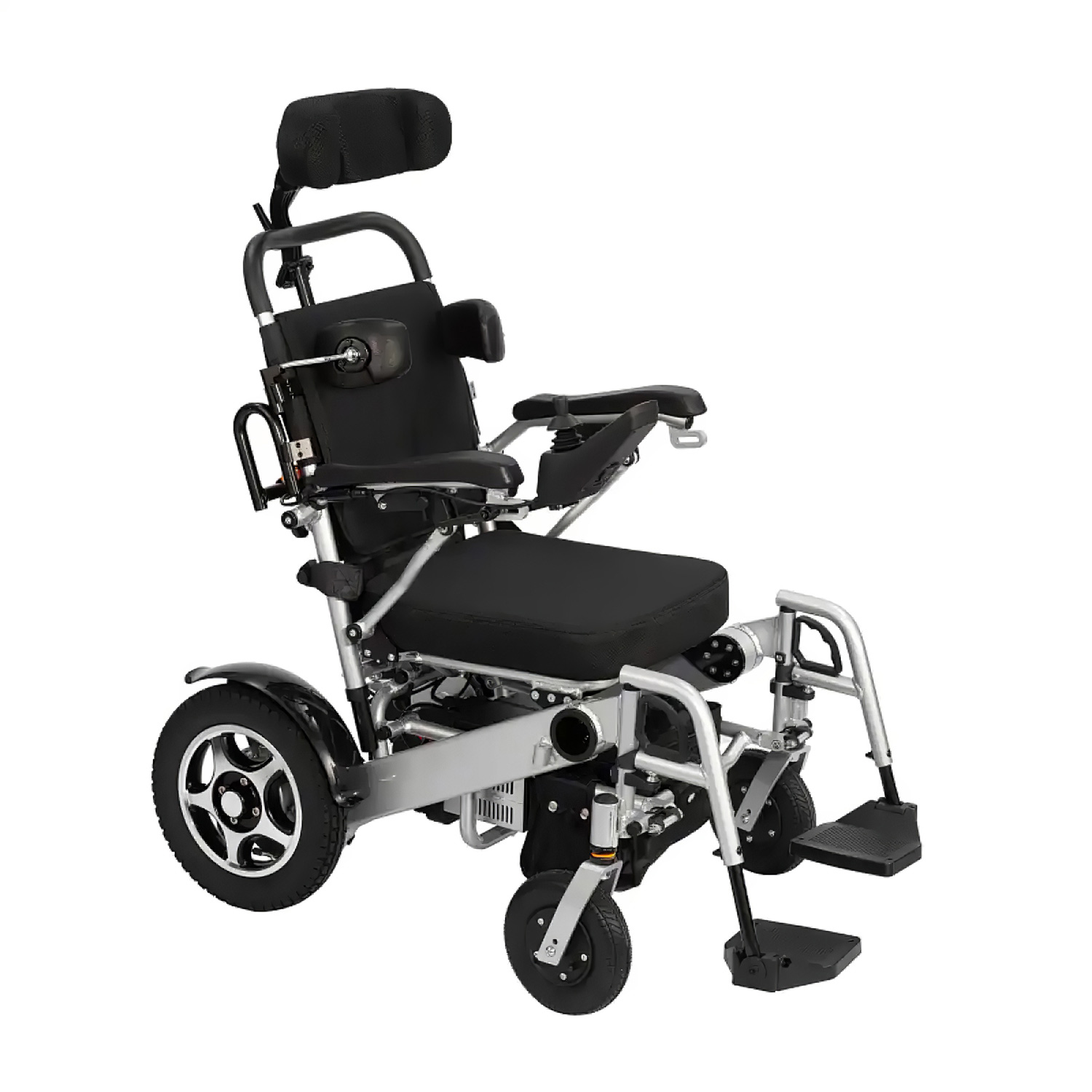 Кресло-коляска инвалидная Ortonica Pulse 760 с электроприводом до 120кг (пневмошины, ширина сиденья 38см) - 2