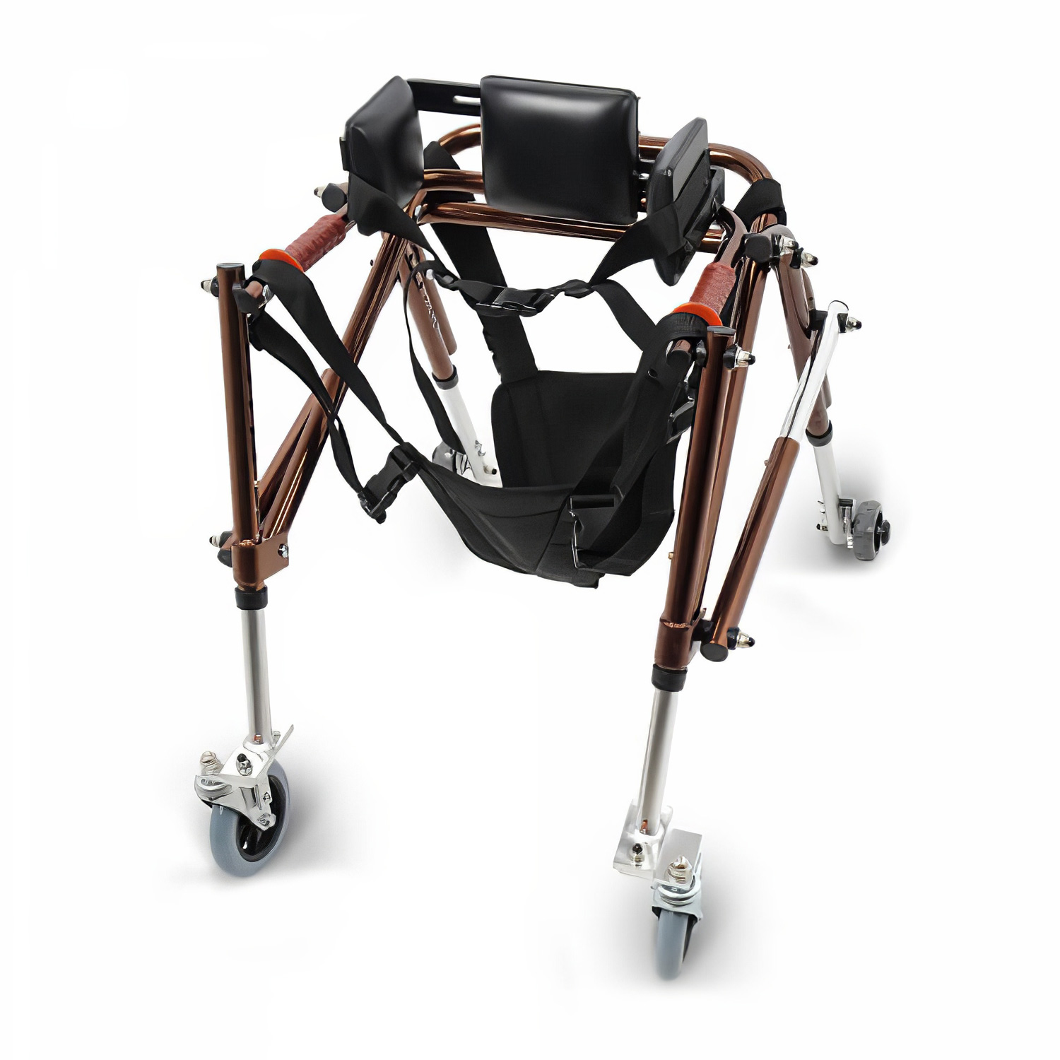 Ходунки детские BARRY 10185 складные,  до 63кг бронза - 2