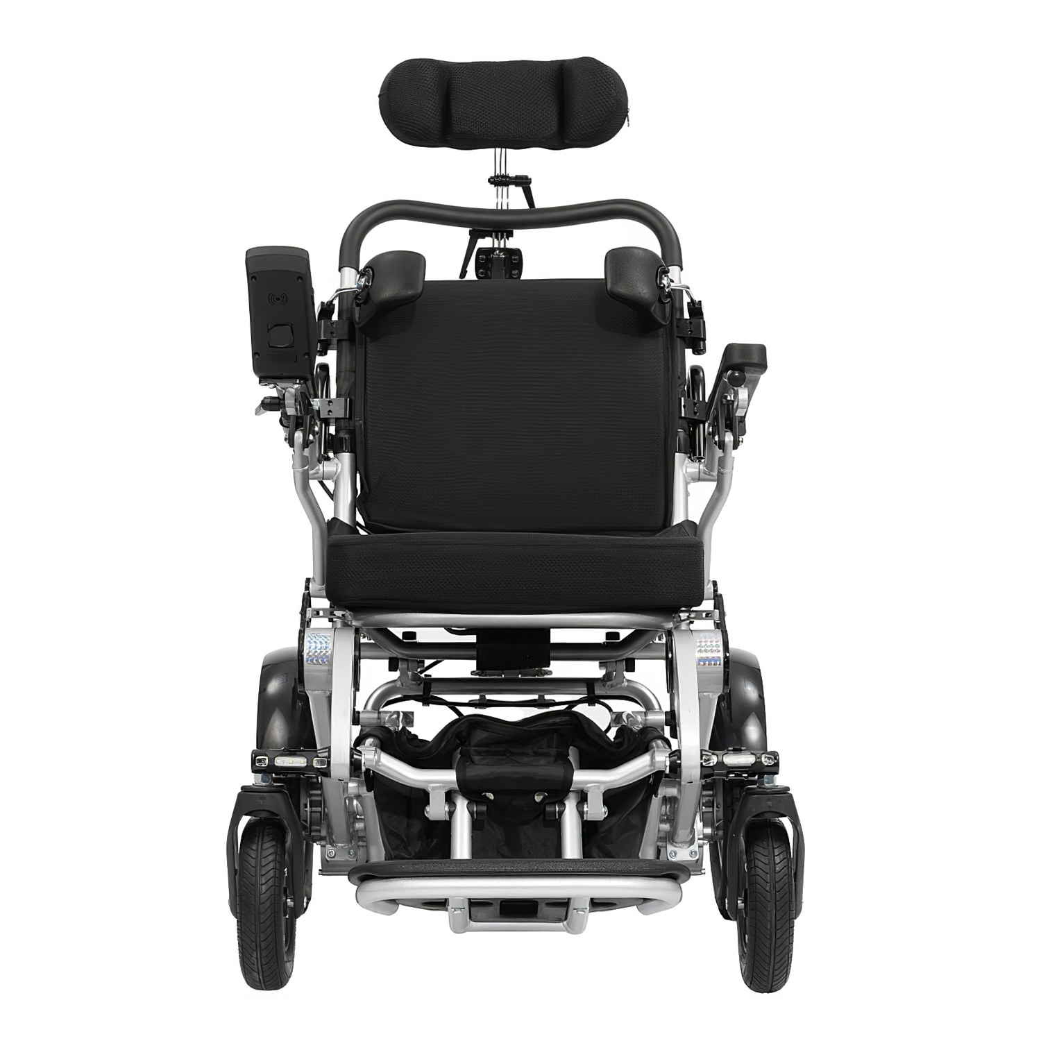 Кресло-коляска инвалидная Ortonica Pulse 740 с электроприводом до 120кг (пневмошины, ширина сиденья 38см) - 3