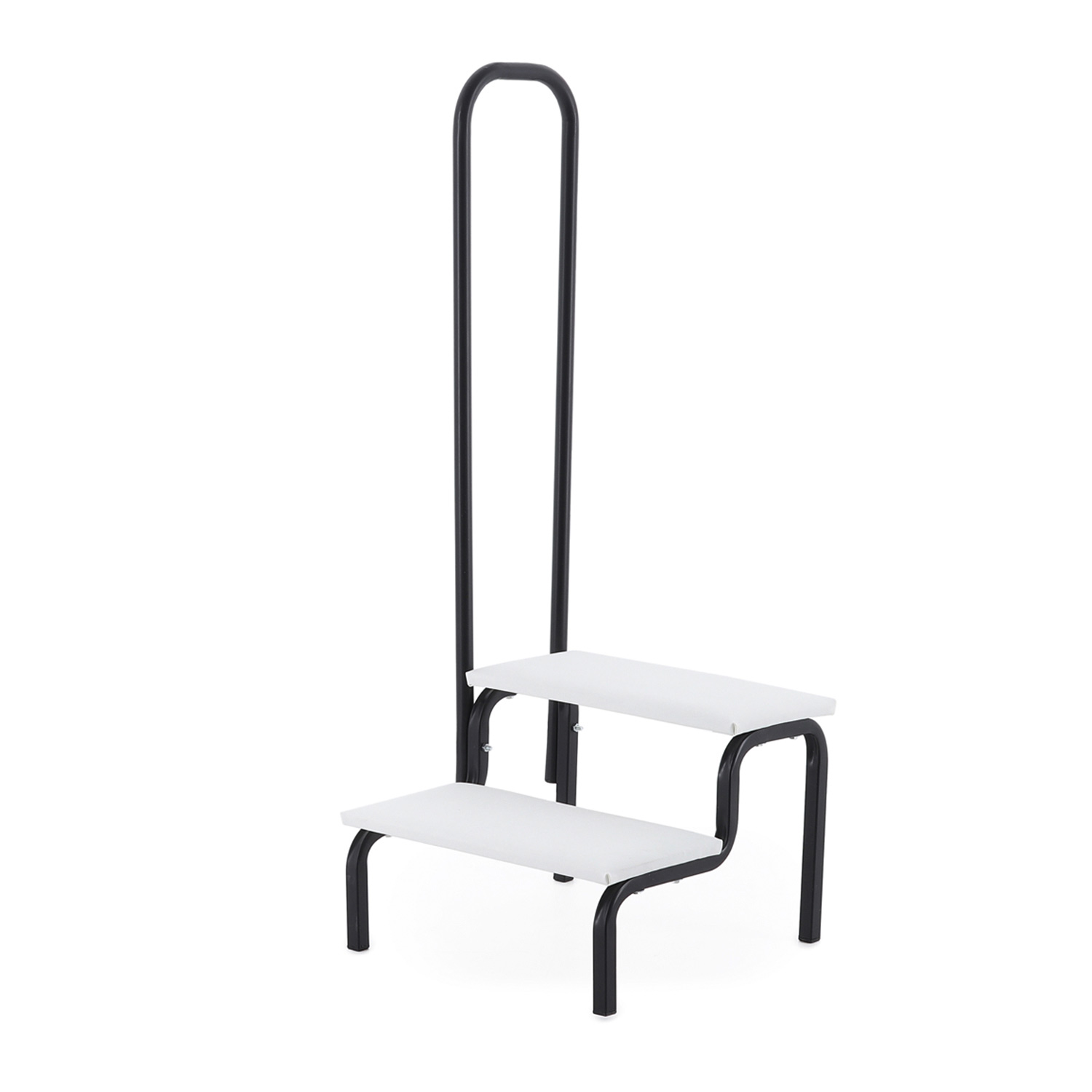 Ступени для ванной с поручнем BELBERG CT-5 Black Edition  для пожилых людей и инвалидов, до 120кг