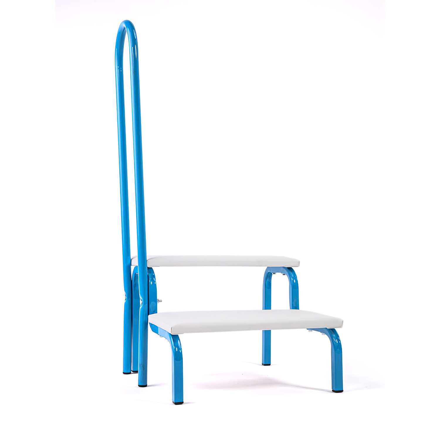 Ступени для ванной с поручнем BELBERG CT-5 Blue для пожилых людей и инвалидов, до 120кг  - 2