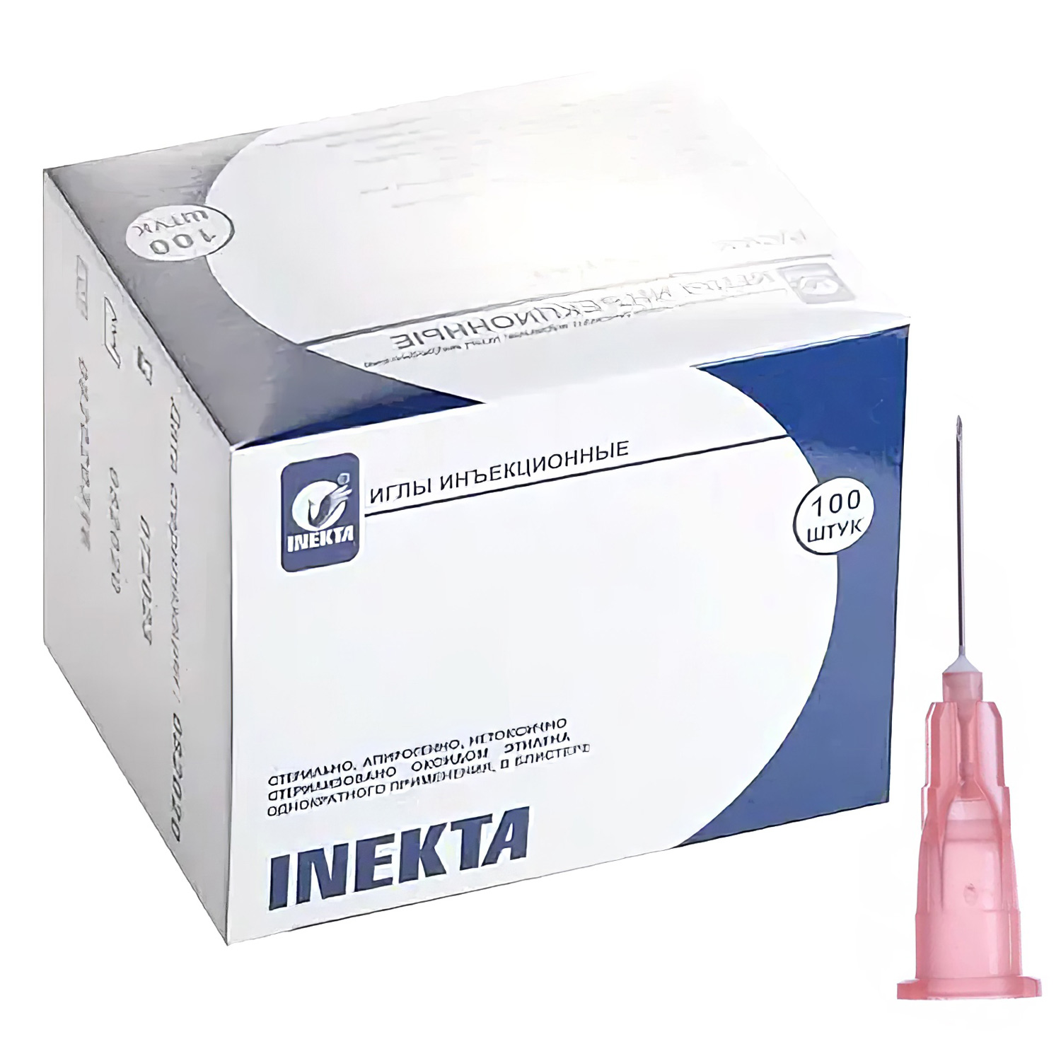 Игла инъекционная INEKTA 0,33*13 29G*1/2' 100шт - 1