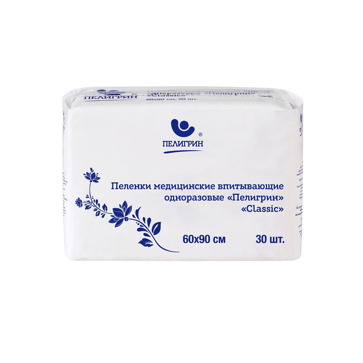 Пеленки впитывающие INEKTA Classic 60*60 см одноразовые нестерильные, 30шт - 2