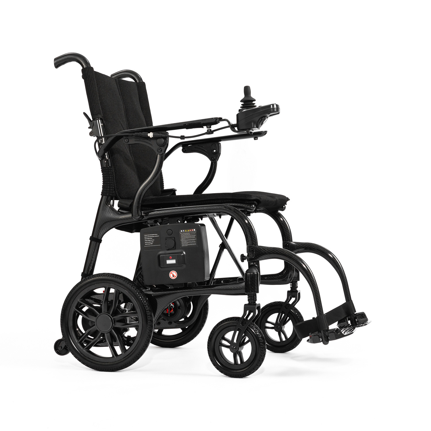 Кресло-коляска инвалидная Ortonica Pulse 660 Carbone с электроприводом, до 136кг 