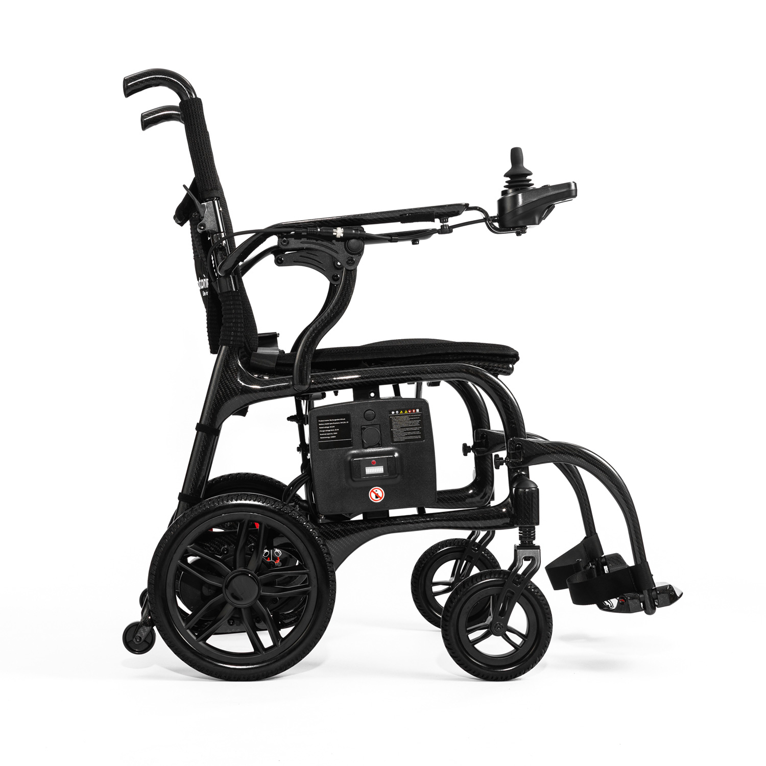Кресло-коляска инвалидная Ortonica Pulse 660 Carbone с электроприводом, до 136кг  - 2