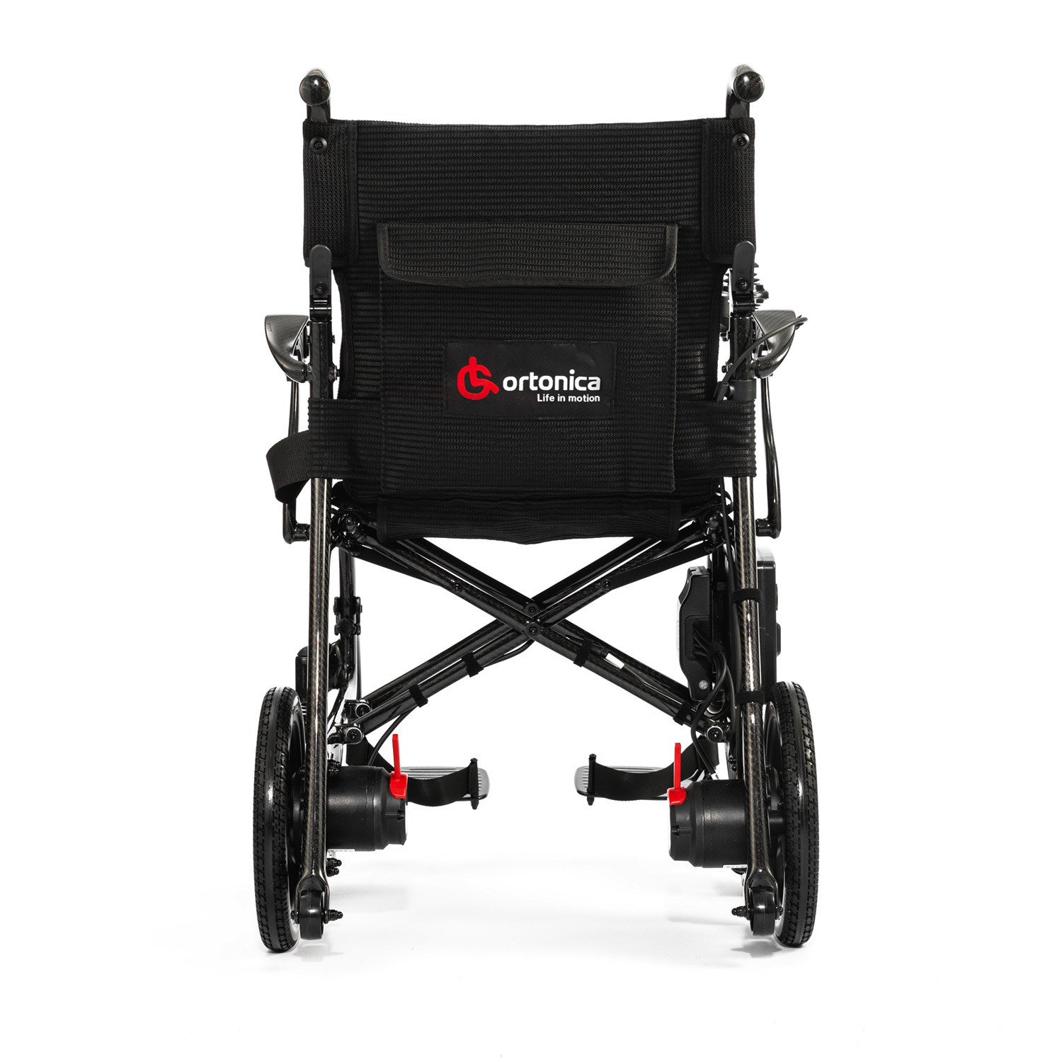 Кресло-коляска инвалидная Ortonica Pulse 660 Carbone с электроприводом, до 136кг  - 4