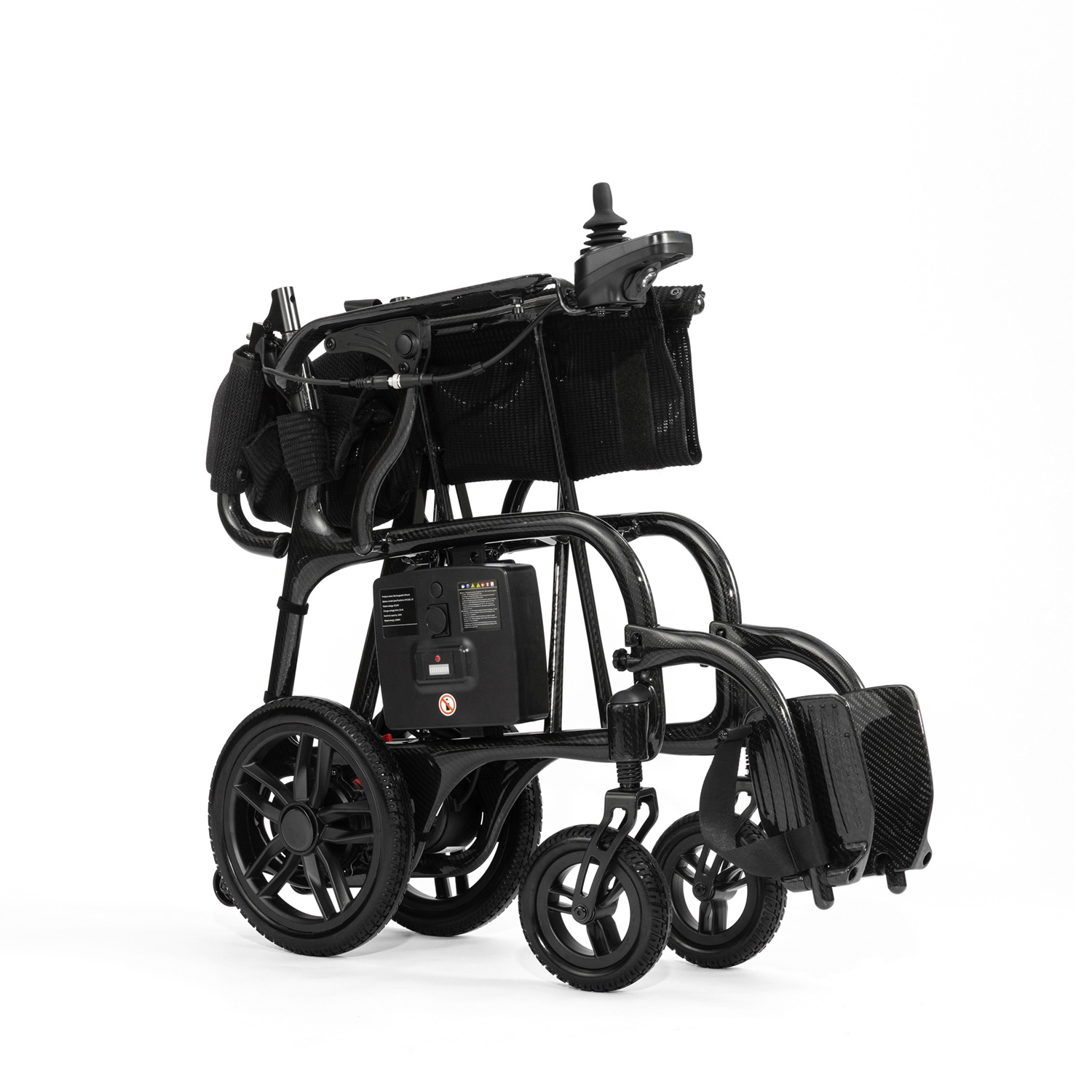 Кресло-коляска инвалидная Ortonica Pulse 660 Carbone с электроприводом, до 136кг  - 7