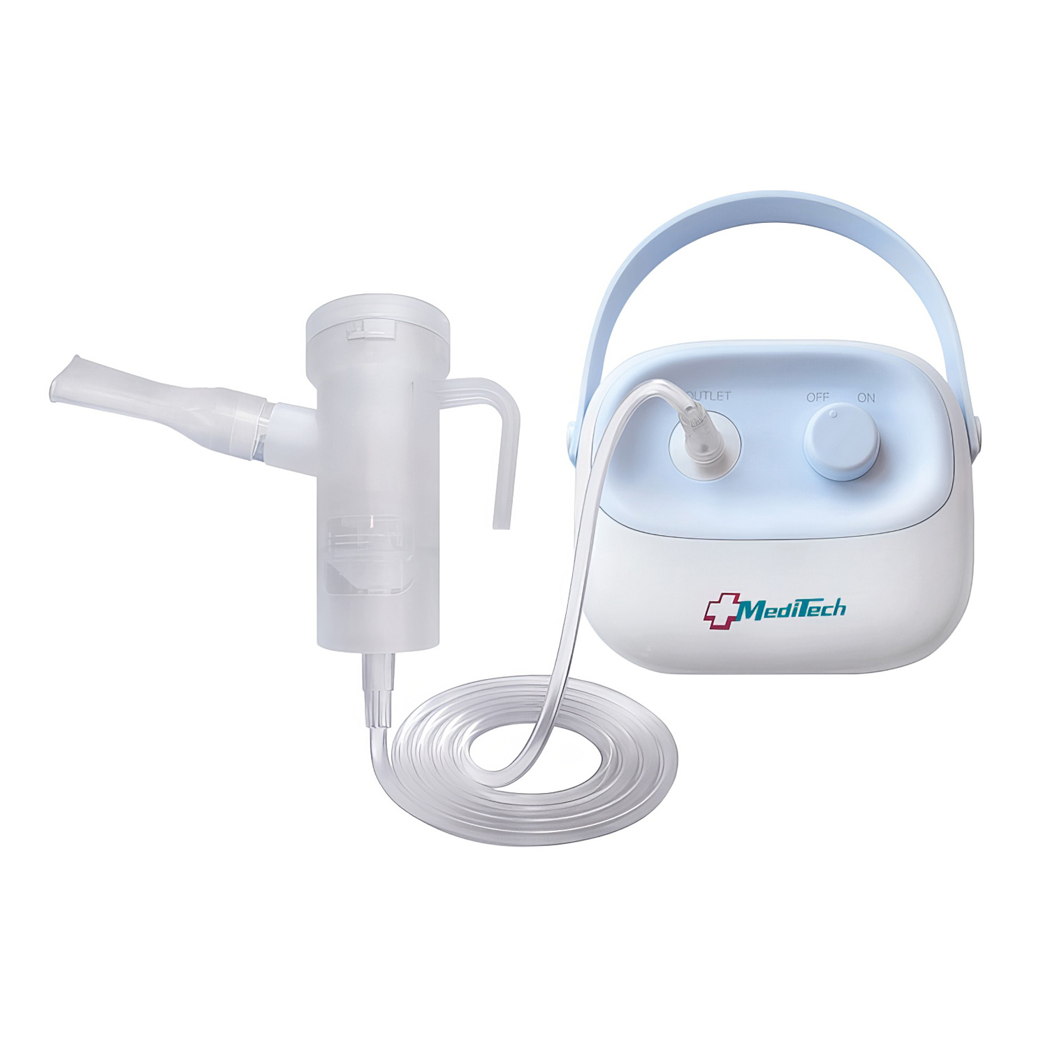 Ингалятор (небулайзер) компрессорный MEDITECH МТ-200 портативный для взрослых и детей с маской - 5