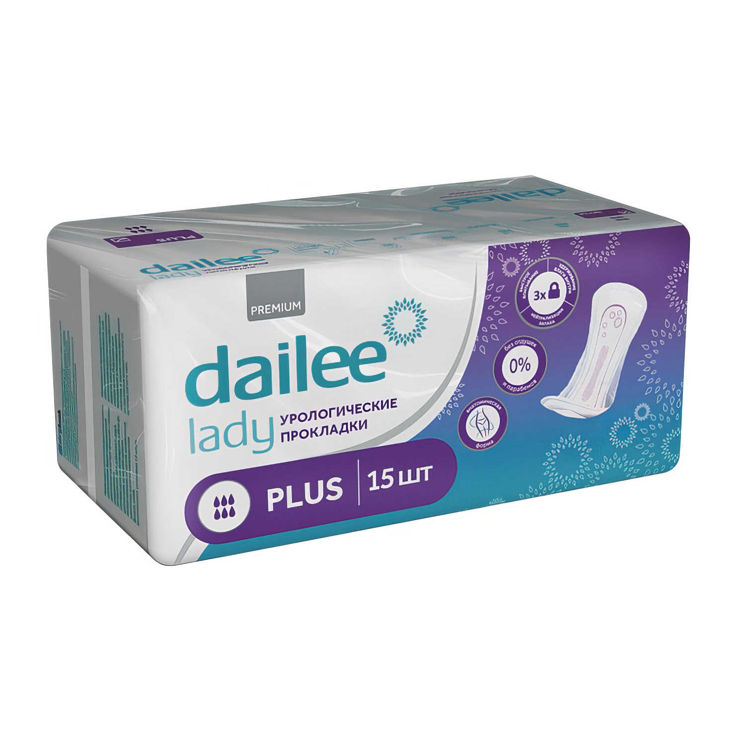 Прокладки урологические Dailee Lady Plus 15шт - 1