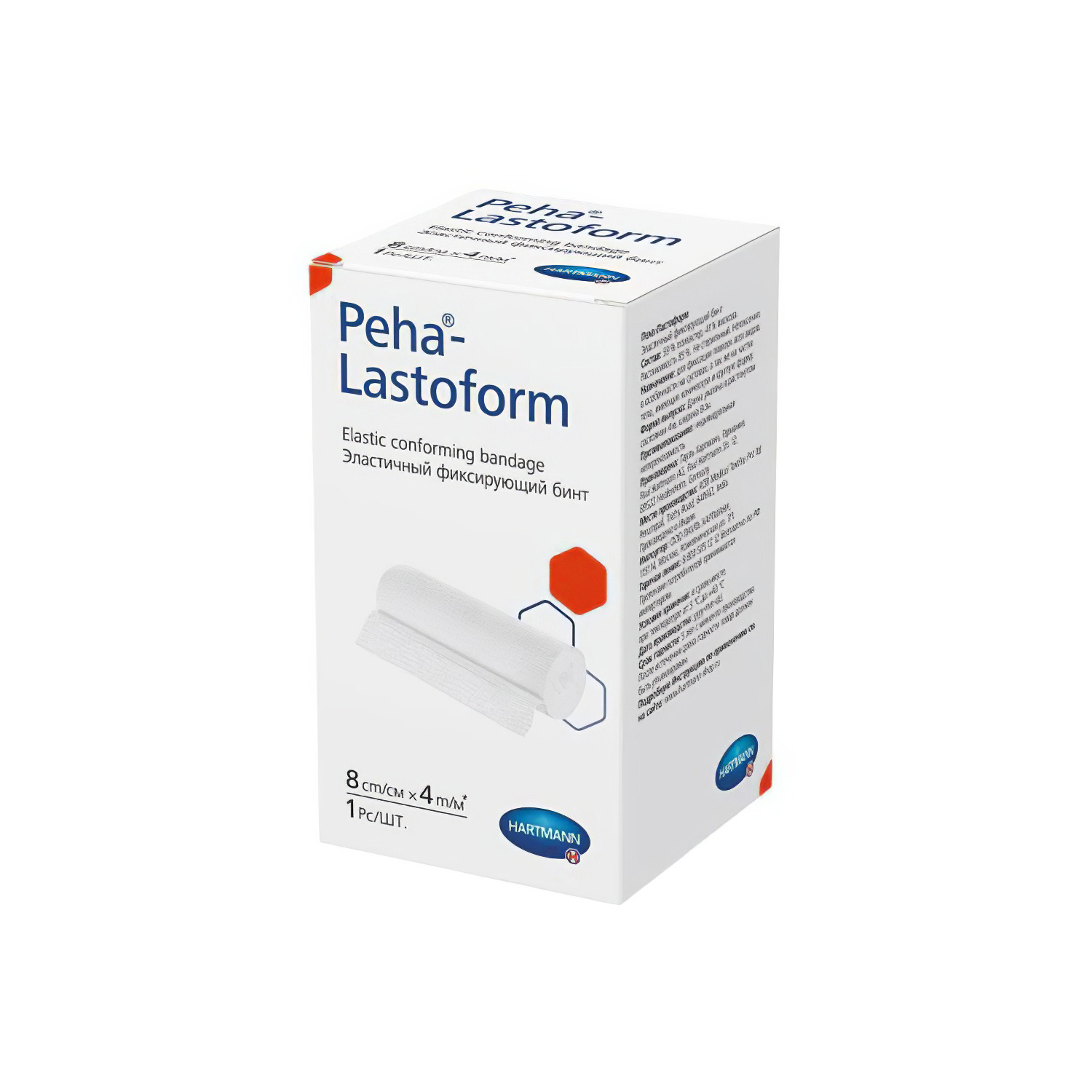 Бинт эластичный фиксирующий Peha-Lastoform 8смх4м - 1