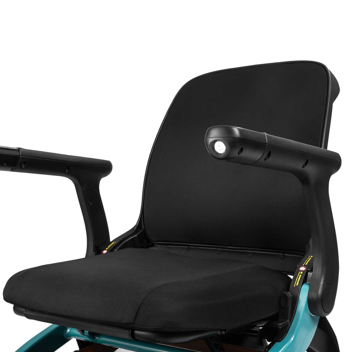 Кресло-коляска инвалидная ORTONICA Pulse 680 с электроприводом до 150кг (ширина сиденья 45см) черная - 13