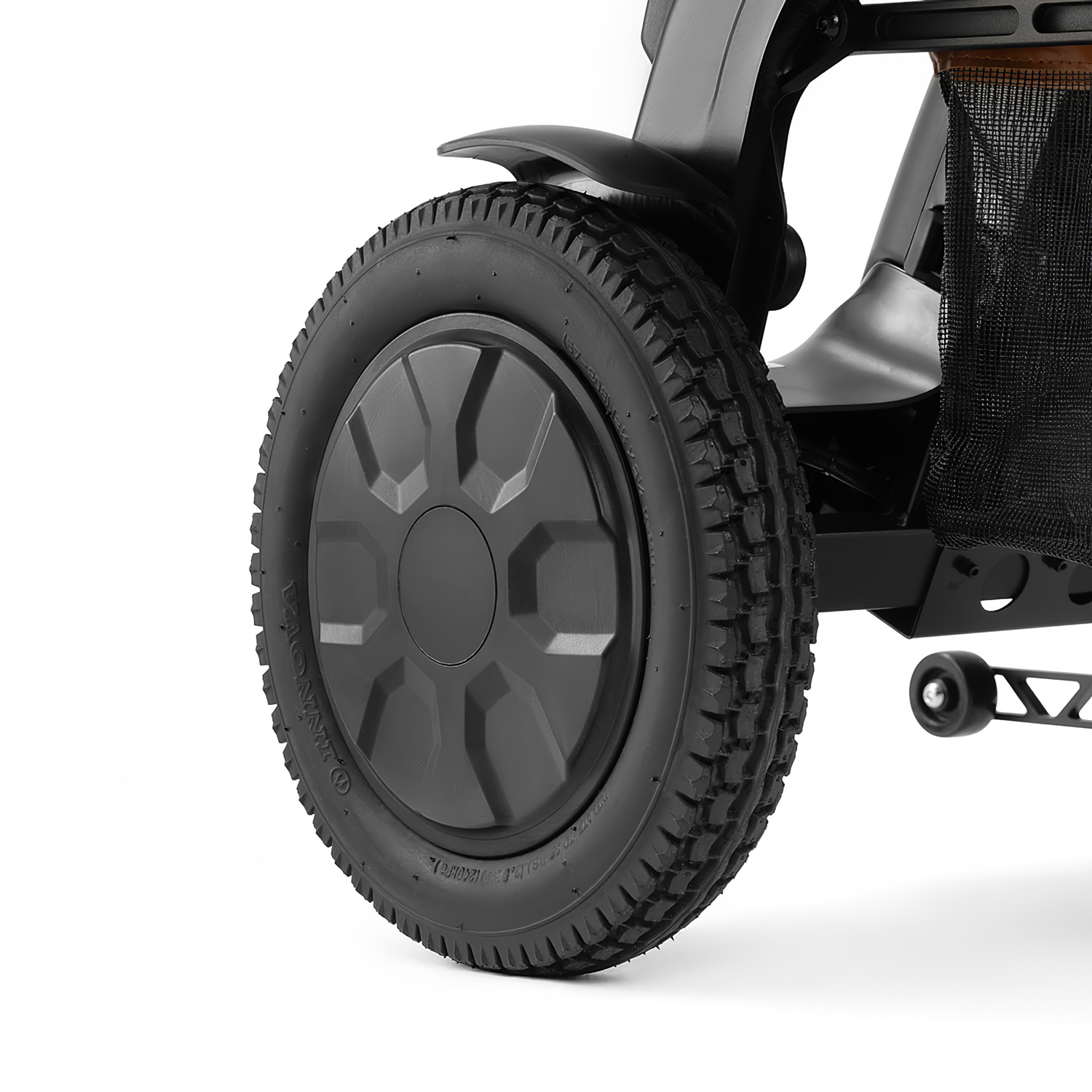 Кресло-коляска инвалидная ORTONICA Pulse 680 с электроприводом до 150кг (ширина сиденья 45см) черная - 17