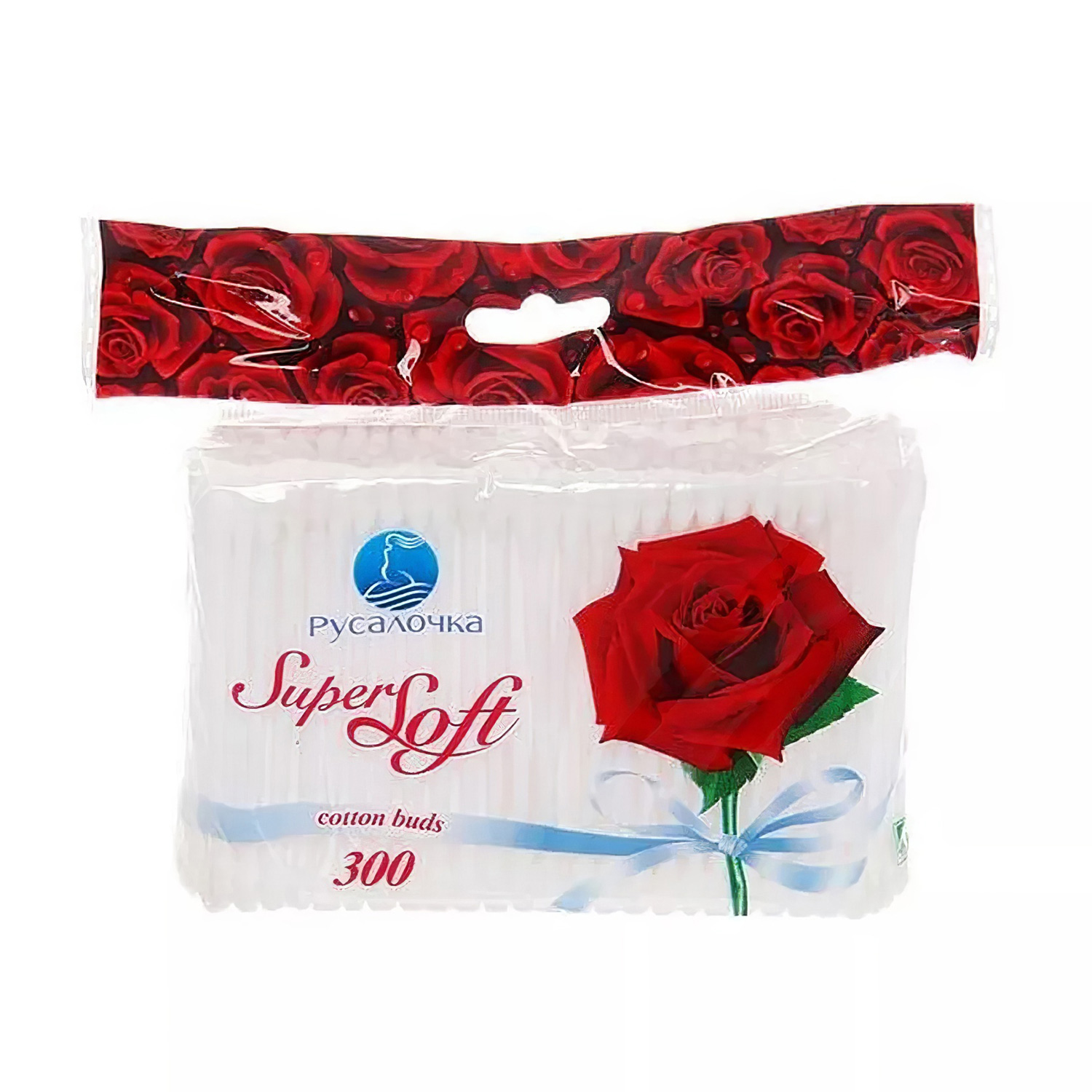 Ватные палочки РУСАЛОЧКА Super Soft 300 шт