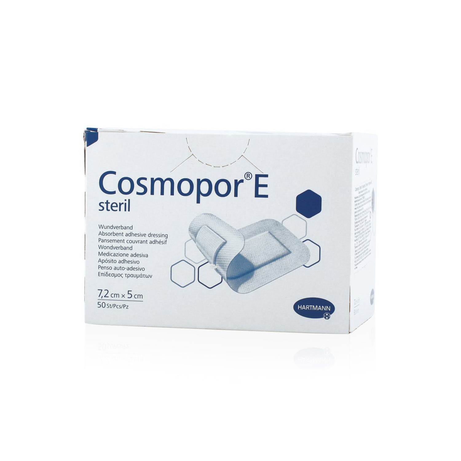 Повязка послеоперационная COSMOPORE E самоклеющая стерильная 10*6см - 2