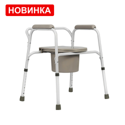 Новинка! Кресло-туалет ORTONICA TU 1 с неопреновой ручкой