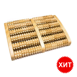 Хит! Зубчатый массажер-счеты для стоп ТИМБЭ МС-3501